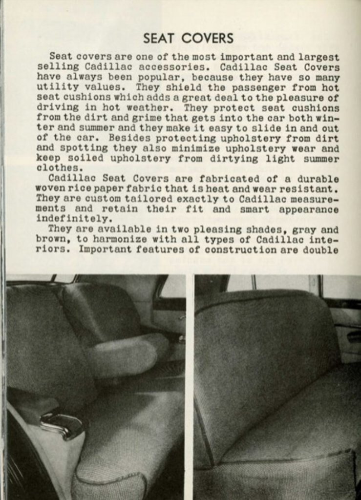 1941 Cadillac Accessories Booklet Page 35
